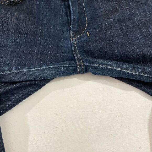 7 For All Mankind Jeans Women’s 28 Blue Denim Dojo Cropped Designer Casual - Picture 8 of 13